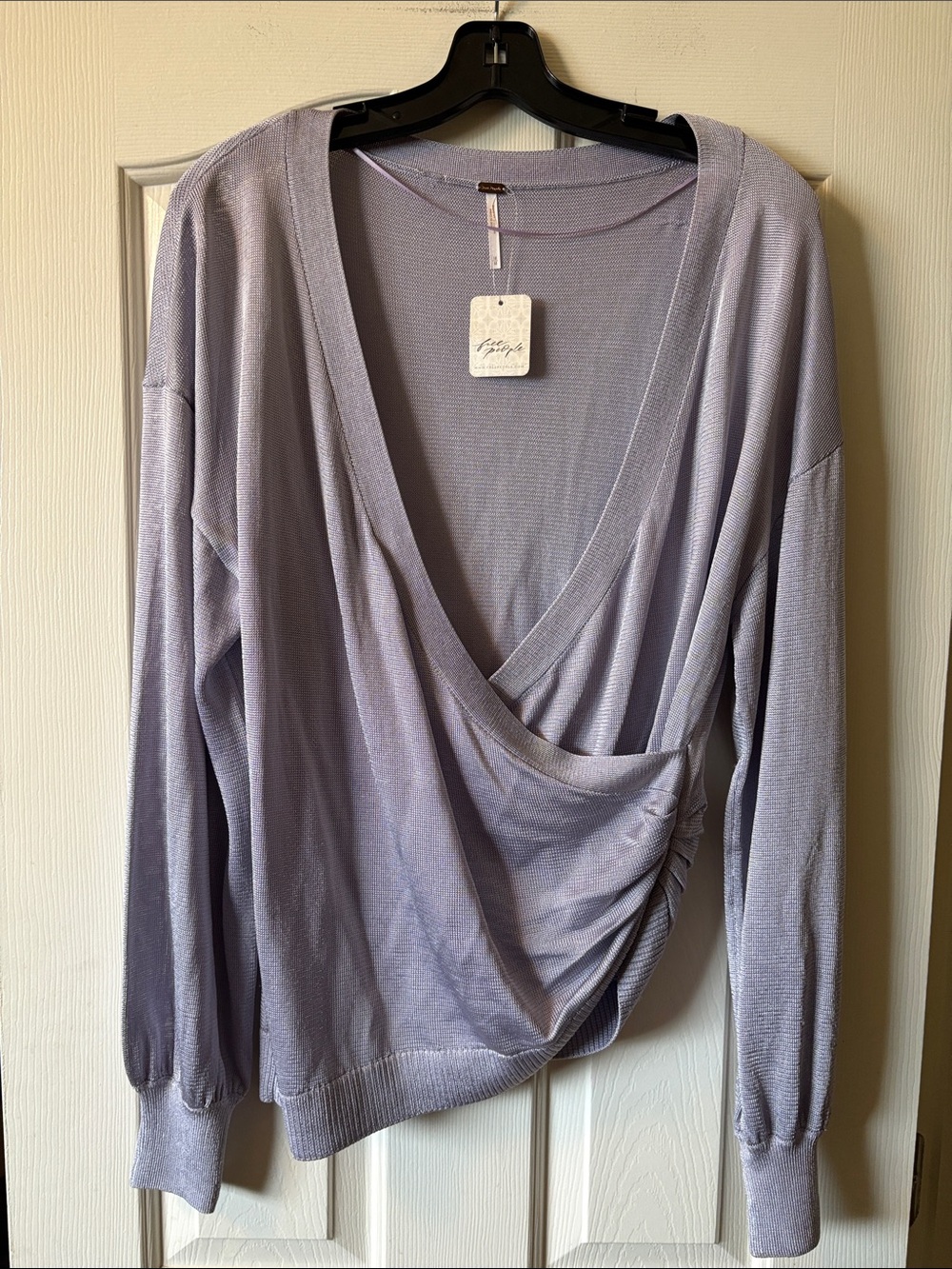 Free People‎ NWT Violet Asymmetrical Blouse size M